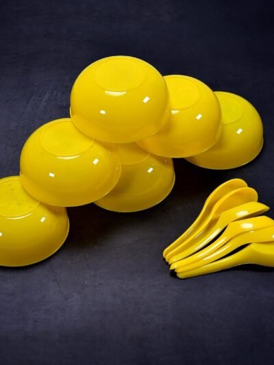 Plastic Soup Bowl Set – 6-Piece Durable Dinnerware | CookAura