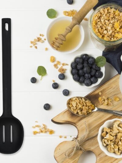 Silicone Kitchen Spoon – Non-Stick Heat Resistant | CookAura
