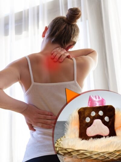 Small Paw Print Hot Water Bag � Effective Pain & Warmth Relief