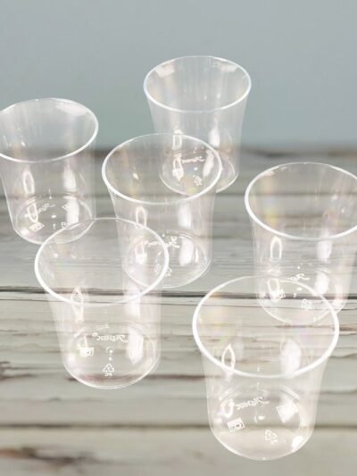Plastic Glass Set – Durable 6-Piece Drinkware for Daily Use