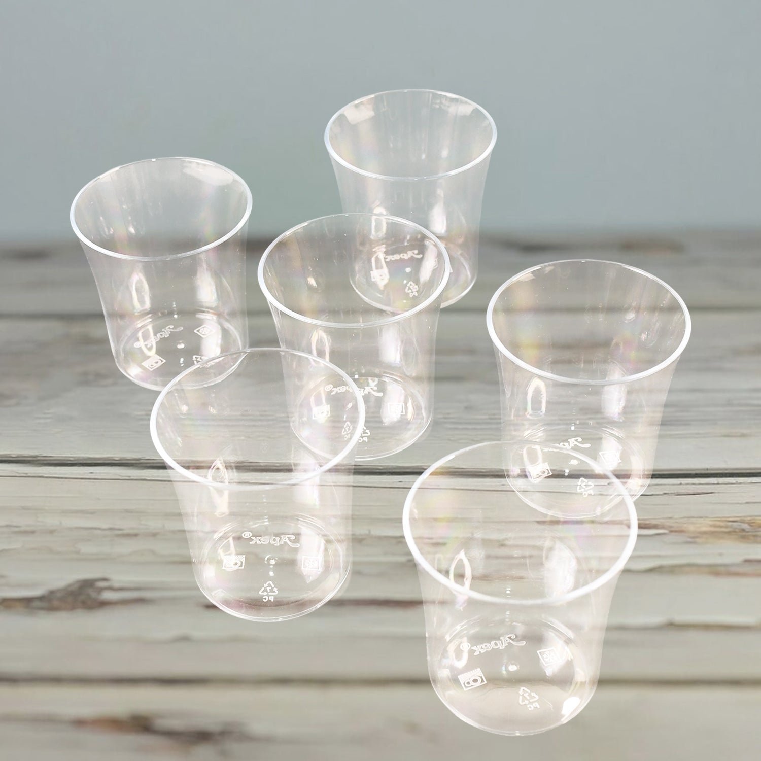 Plastic Glass Set – Durable 6-Piece Drinkware for Daily Use