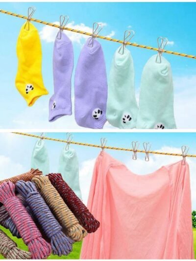 Laundry Clothesline 10m Nylon – Heavy-Duty & Portable | Velvet Organizers