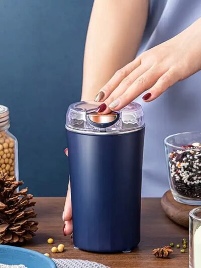 Coffee Grinder Blender – Portable 4-Blade Mini Mixer | Dabster