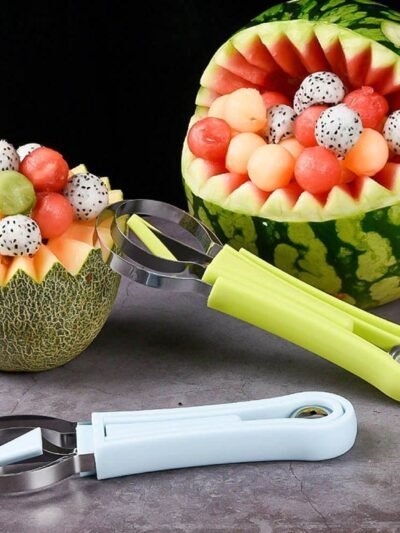Fruit Baller & Scooper Set � 4-in-1 Stainless Steel | ChefAura