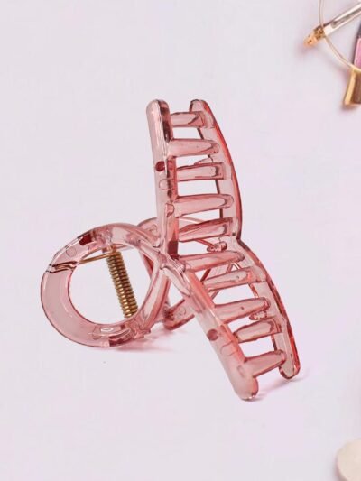 Matte Plastic Hair Clamp – Durable Firm Grip for All Hair Types