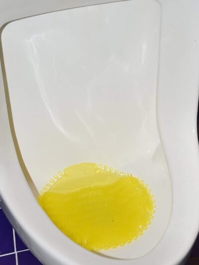 Urinal Screen Deodorizer Mat – Anti-Splash Odor Control (2 Pc Set)