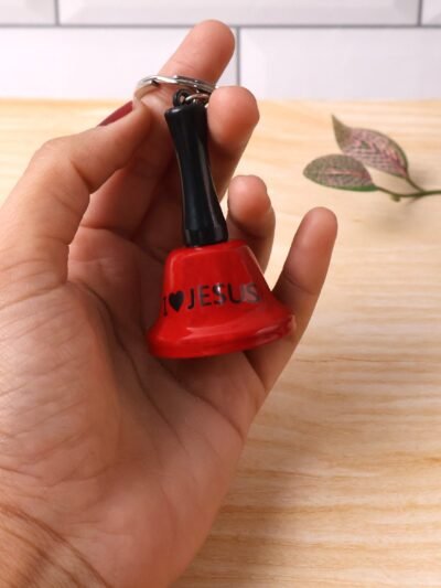 Mini Hand Bell Keychain – Fun Party & Bar Accessory
