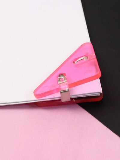 Triangle Paper Clips – Durable ABS Clips for Document Care
