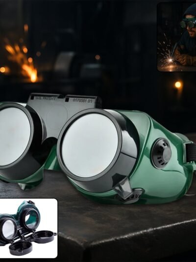 Welding Goggles – Flip-Up Safety, Adjustable Strap | BoltForce