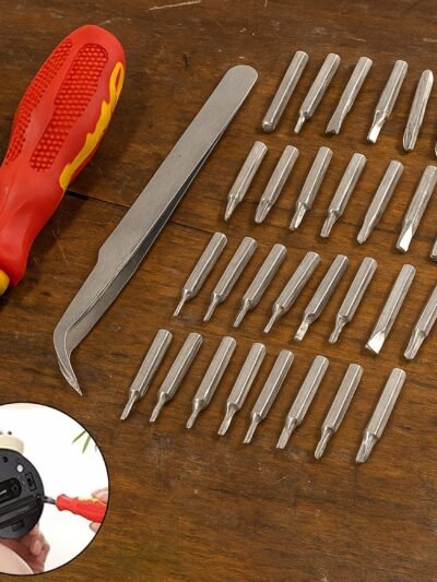 Magnetic Screwdriver Set – 32-in-1 Precision Kit | BoltForce