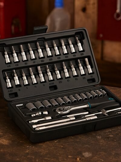 Socket Set – 46 Pcs 1/4" Drive Tool Kit | RaceVault