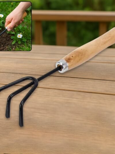 Hand Cultivator – Durable Steel Gardening Tool | XcelCraft