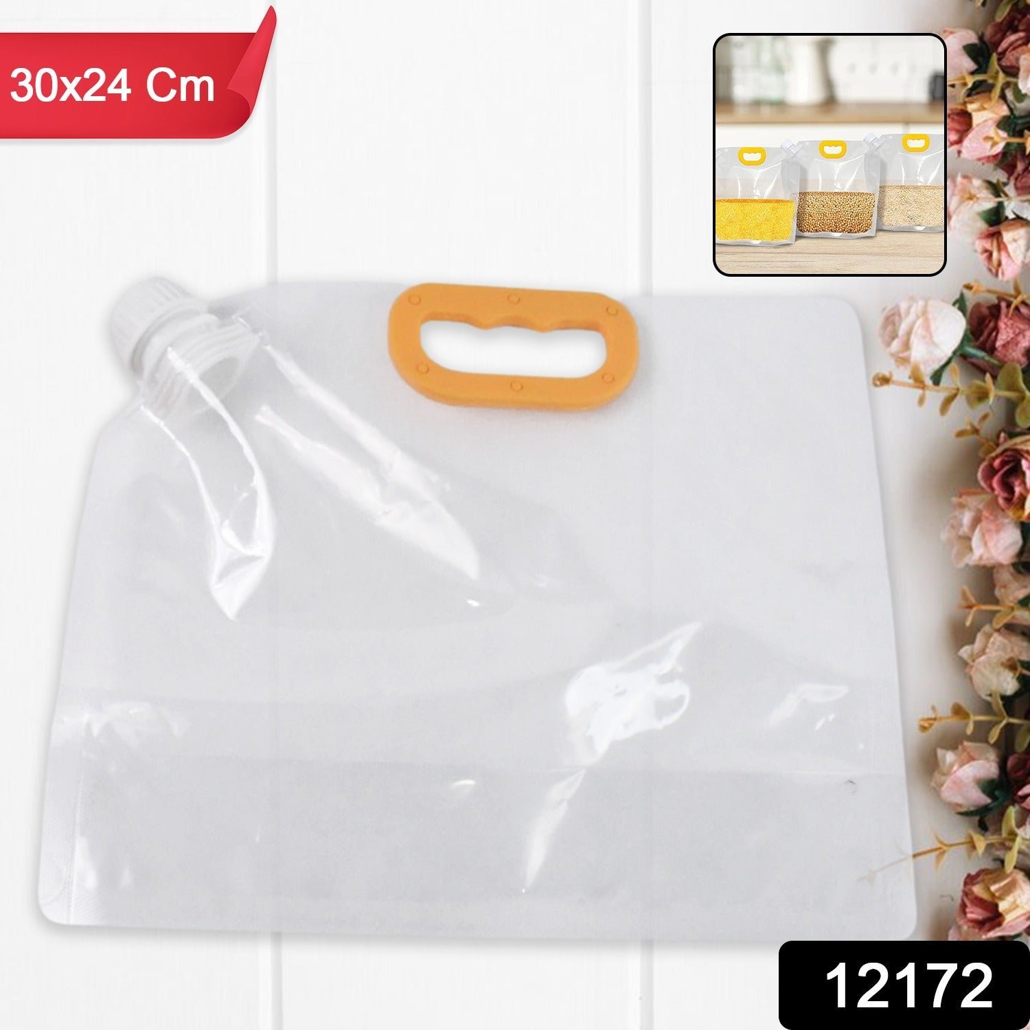 Airtight Storage Bag 30x24cm – Keeps Grains Fresh Longer