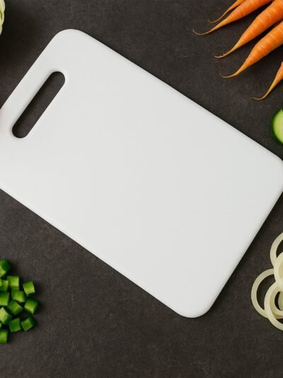 Medium Plastic Chopping Board – Durable & Food-Safe 36x23cm