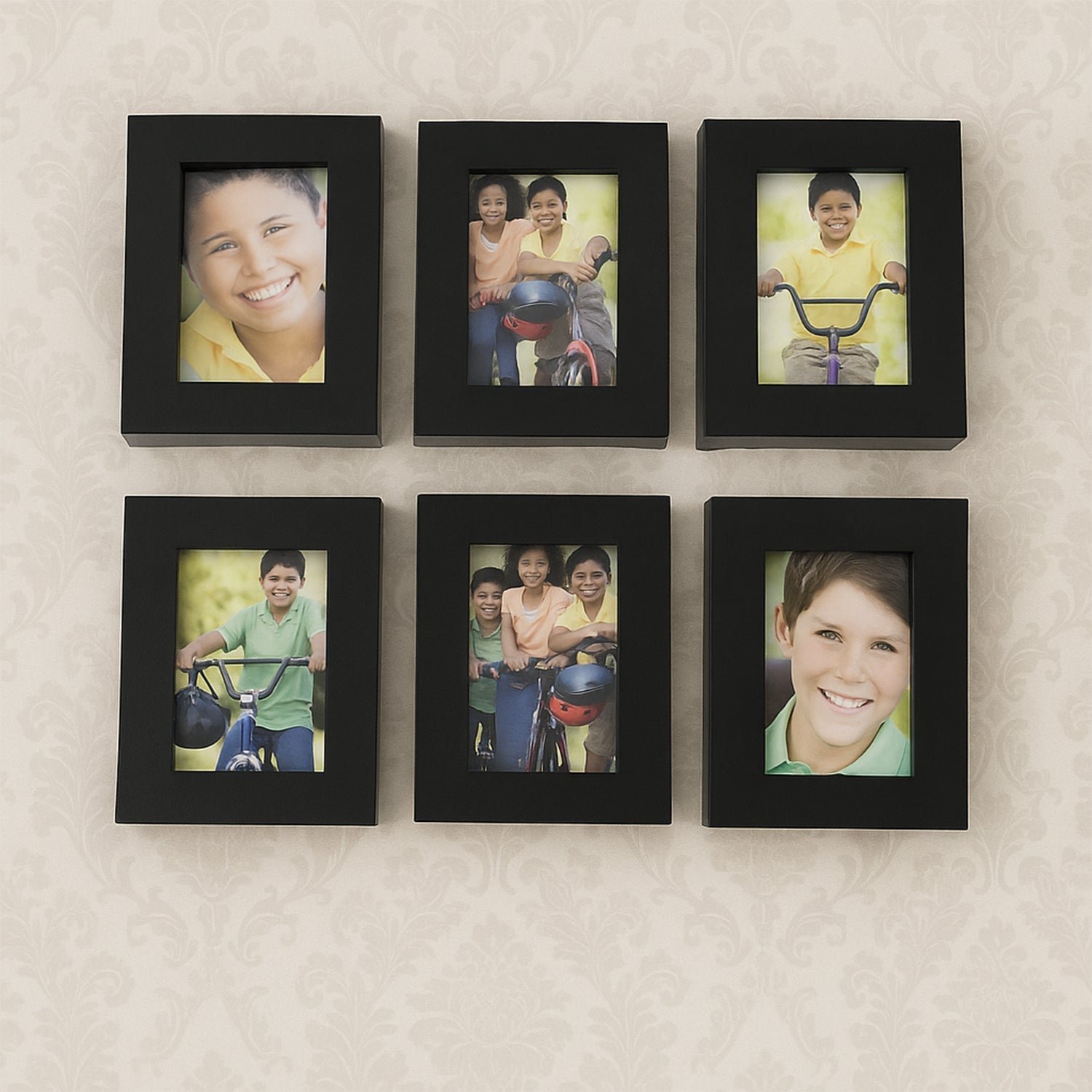 Black Photo Frame Set – Premium 12-Piece Wall Gallery