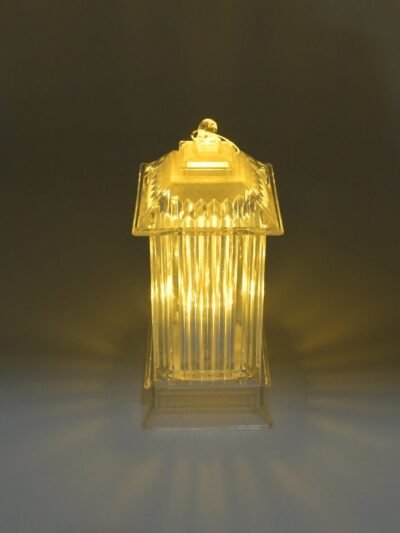 LED Crystal Lamp – Festive Flickering Candle Decor | Tidy Table