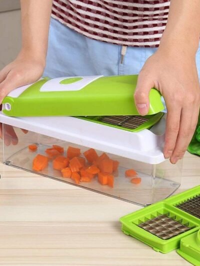 Manual Vegetable Slicer – 13-in-1 Multi-Cutter | Quickslice