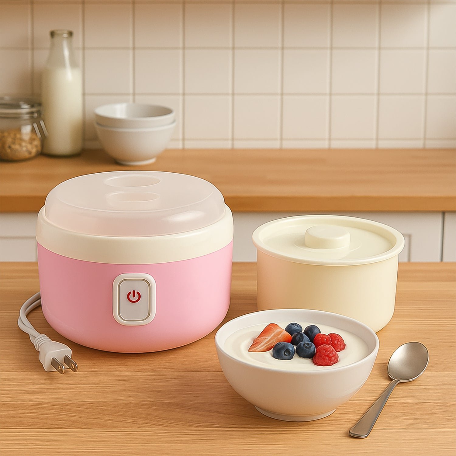 Electric Yogurt Maker – 1 Litre Homemade Dahi Machine | Indo Glow