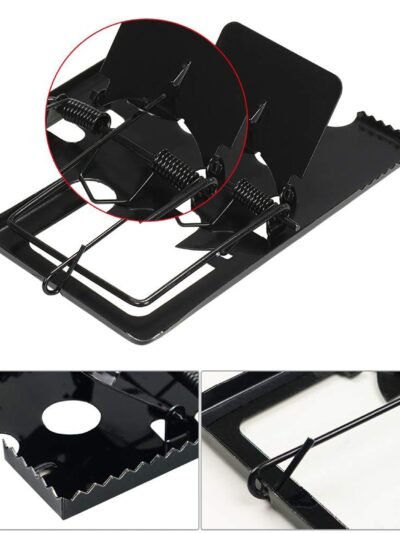 Mouse Trap – Reusable Metal Rodent Catcher for Quick Control (2 Pc)