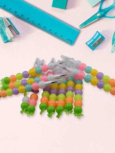 Pearl Gel Pen Set – Multicolor Moti Pens for Kids (12 Pc) | Writezo