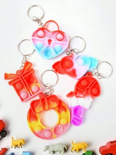 Pop It Keychain – Stress Relief Fidget Toy for Kids | Little Learners
