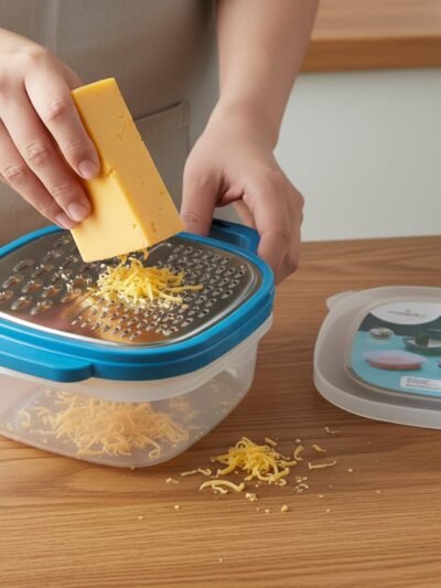 Kitchen Grater with Container – Versatile Food Prep Tool