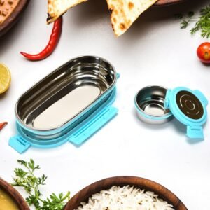 Stainless Steel Lunch Box Set of 2 | Ganesh