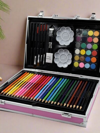 Kids Art Set – 145 Pcs Unicorn Drawing & Painting Kit | Colorful Creations