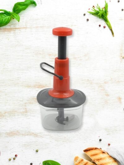 Manual Food Chopper – 650ml, 3 SS Blades, Anti-Slip | Quickslice
