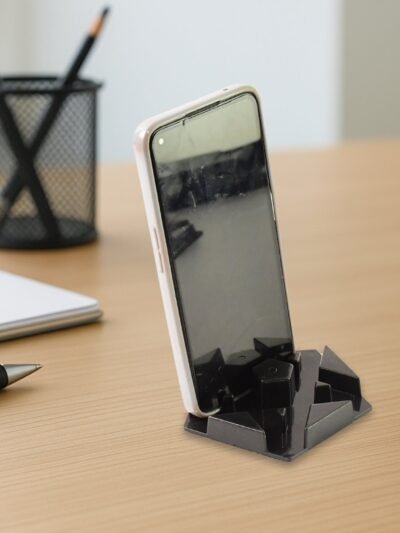 Multi-Angle Mobile Phone Stand – Hexagonal Plastic Holder 2 Pc