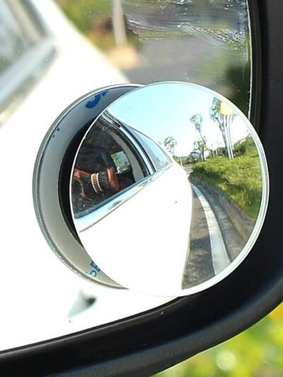 Blind Spot Mirror – Wide Angle Adjustable Convex (2 Pcs) | RaceVault