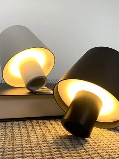 LED Bottle Lamp – USB Rechargeable, 3-Color Dimmable | Styleva