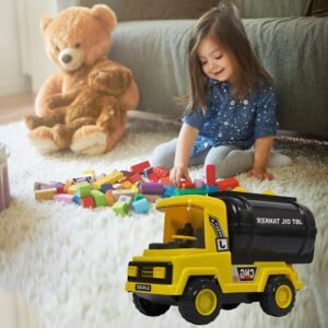 Unbreakable Toy Truck – Friction Powered Oil Tanker | Action Legion