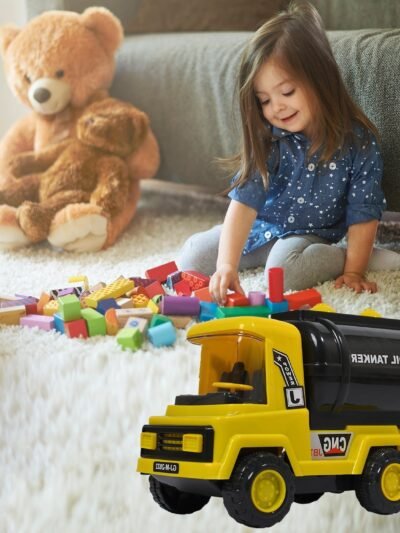 Unbreakable Toy Truck – Friction Powered Oil Tanker | Action Legion