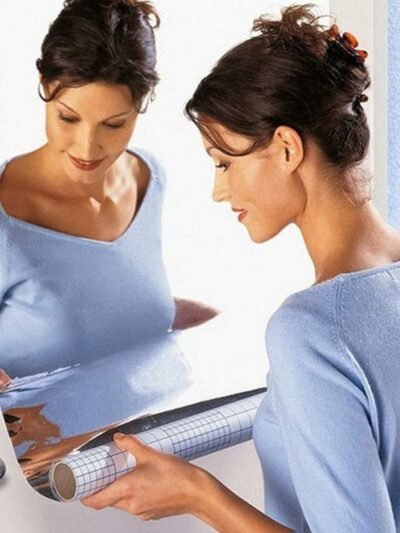 3D Mirror Wall Stickers – Self-Adhesive Decor 100x50cm | Styleva