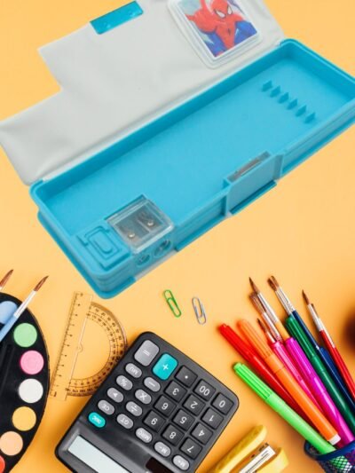 Kids Geometry Box – Multifunction Calculator & Sharpener | Writezo