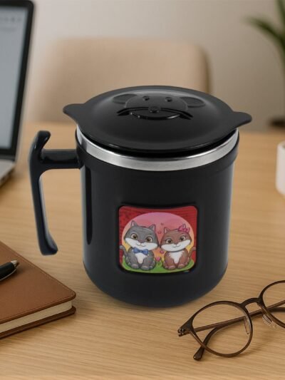 Cat Mug – 250 ml Insulated Stainless Steel for Kids & Gifting