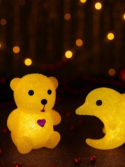 LED Crystal Night Light – Multi-Shape Mood Lamp | Styleva