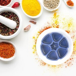 Masala Box – 7-Section Airtight Spice Container | Tidy Table