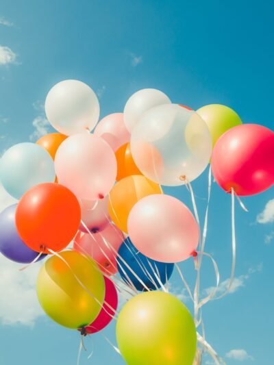 Party Balloons – 24 Pcs Multicolor Latex Set | Play & Move