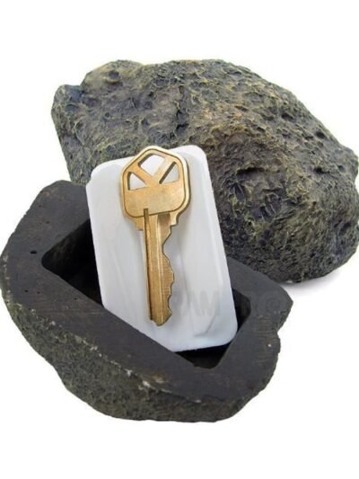 Fake Rock Key Hider – Discreet Outdoor Key Storage | Safelix