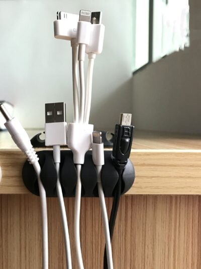 Cable Clips – Multi-Purpose Wire Holder for Desk & Home | Deskrova