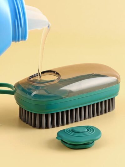Hydraulic Liquid Dispensing Brush � Effortless Cleaning & Soap Control