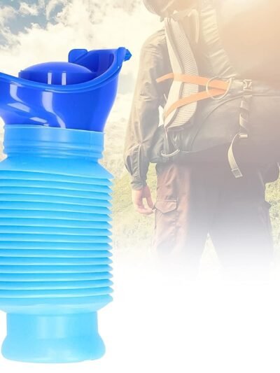 Foldable Portable Urinal Bottle – Leakproof 750ml Travel Potty
