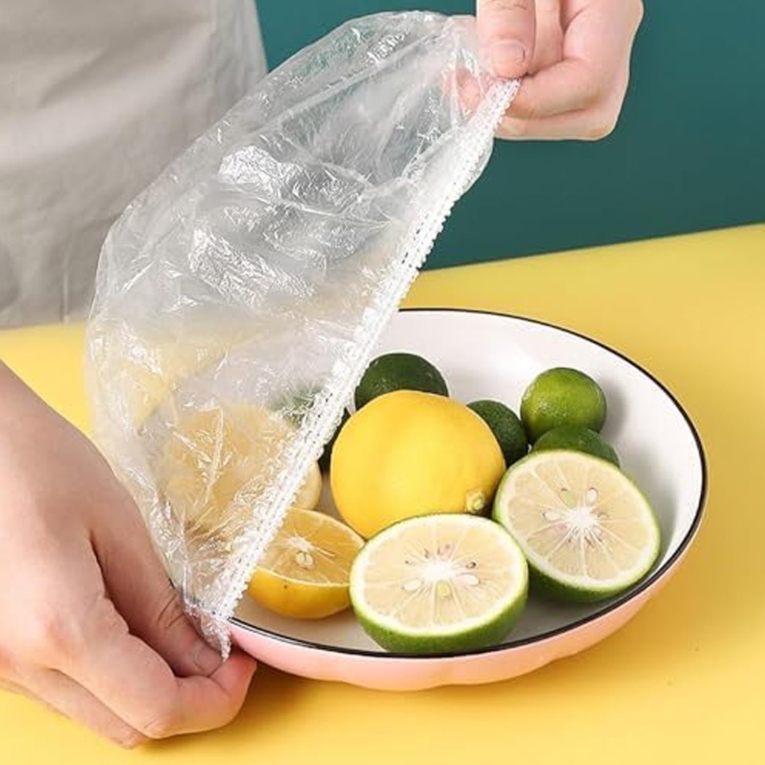 Elastic Food Covers � Small 100 Pcs Set for Freshness | Organivo