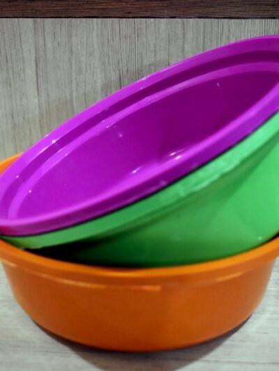 Plastic Storage Bowls Set of 3 – Multipurpose & Durable | Storenzo