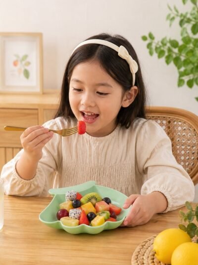 Kids Serving Tray � Fun Cartoon Design with Handle for Easy Use