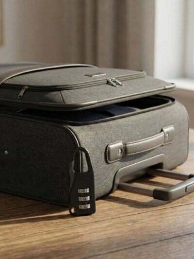 3-Digit Combination Travel Lock – Secure Keyless Luggage Lock