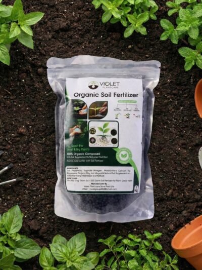 Organic Soil Fertilizer – Natural Compost for Healthy Home Gardening
