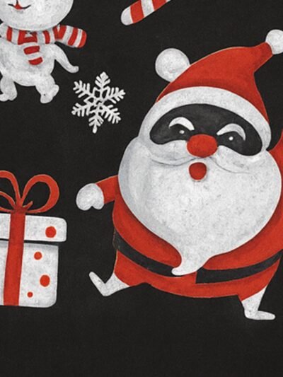 Christmas Wall Sticker – Vibrant 90x60 cm Festive Decor